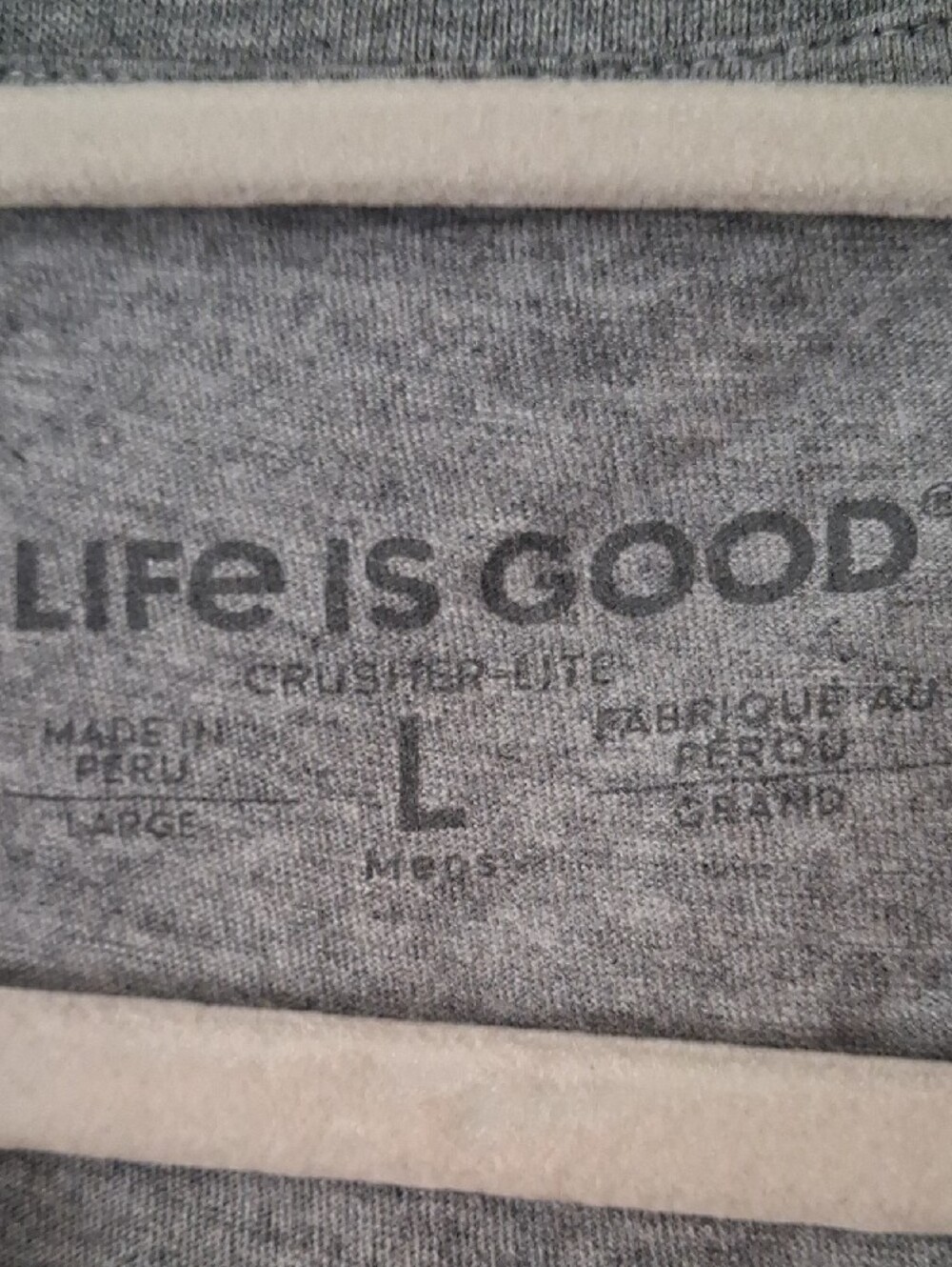 Life Is Good Men's Crew Neck Crusher Lite Short Sleeve Tee Winnie The Pooh - Picture 3 of 4